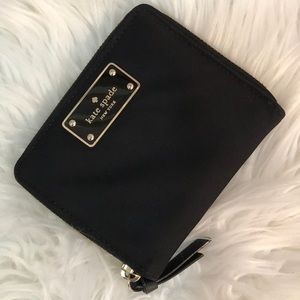 Kate Spade Darci Wilson Road Nylon Zip Wallet BLK